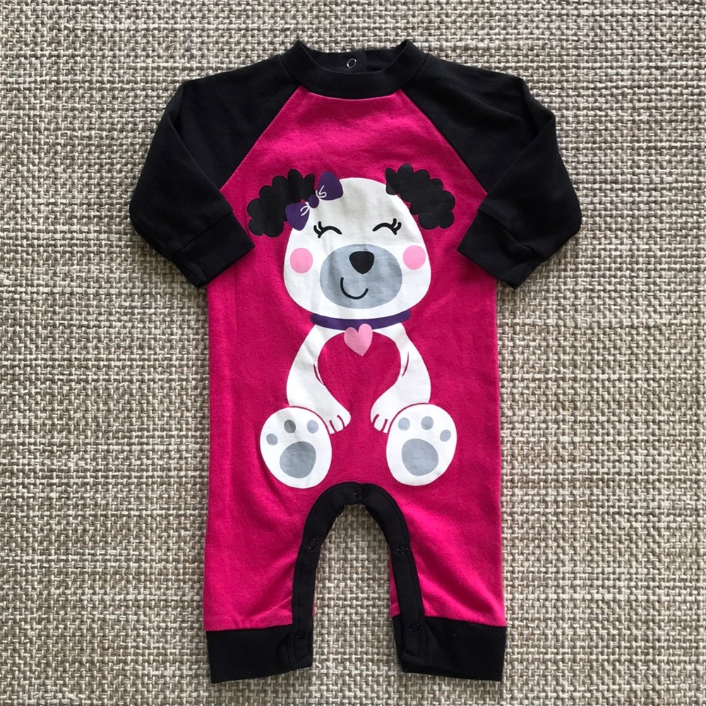 Gerber Puppy Jumpsuit (size 0-3m)